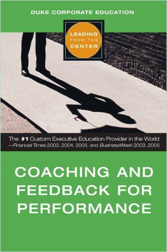Coaching and Feedback for Performance